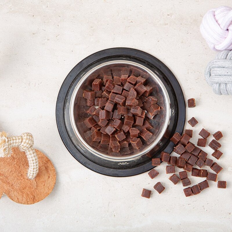 탐사 강아지 간식 리얼 촉촉 큐브 져키, 소고기, 1.1kg, 1개