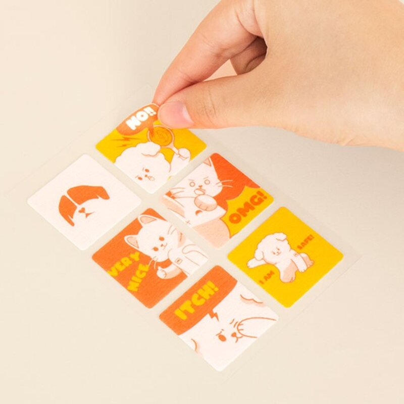 리스펫랩 반려동물 해충방지 산책키퍼 스티커 패치 60p, 1개