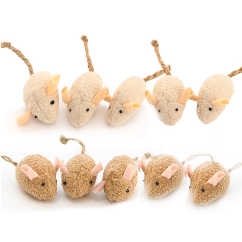 붐붐포 포우타운 고양이 캣닢향 장난감 쥐돌이 2종 x 5p 세트, 블루, 오렌지, 1세트