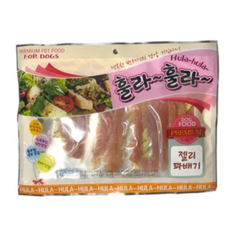 (5 세트) 훌라훌라 젤리꽈배기 300g 애견 강아지 간식