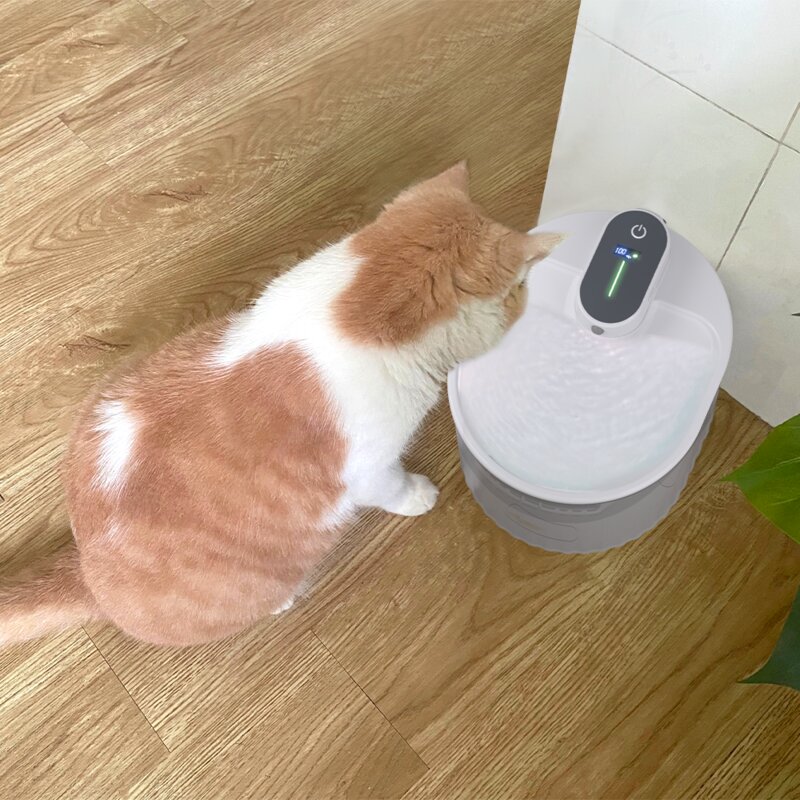 고양이 강아지 무선 자동 정수기 필터 순환정수 대용량 화이트, 필터전용 옵션