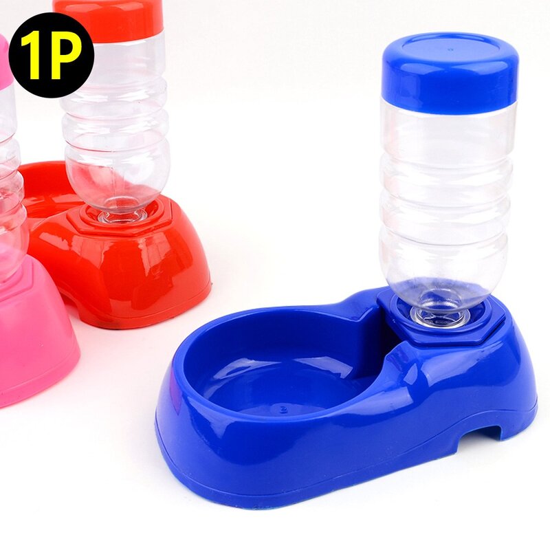 반려동물 자동 물 급수기 강아지 고양이 물 그릇 물통 400ml, 1개