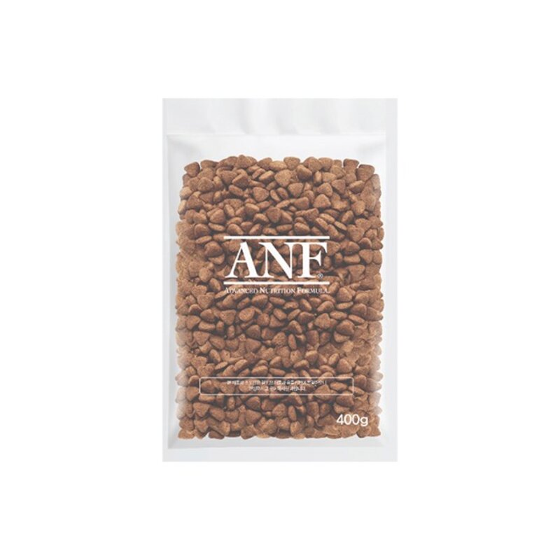 ANF 강아지 전연령 식스프리플러스 인도어 소고기&연어 건식사료, 소고기+연어, 400g, 4개