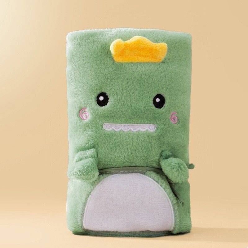 고양이 겨울 담요 강아지 전용 담요 침대 매트 겨울 보온 플란넬 도톰한 애완용 이불, 캐릭터 공룡, M(15근 이내 권장)55x45CM, 1개