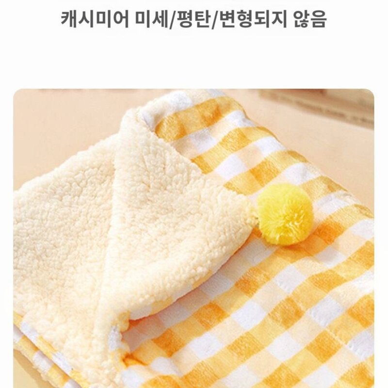 고양이 겨울 담요 강아지 전용 담요 침대 매트 겨울 보온 플란넬 도톰한 애완용 이불, 캐릭터 공룡, M(15근 이내 권장)55x45CM, 1개