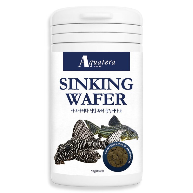 아쿠아테라 싱킹와퍼 플레코 안시 전용 관상어사료, 1000ml, 500g, 1개