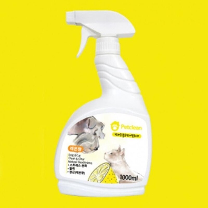 강아지 탈취제 레몬향 1000ml 닥스훈트 말티즈 말티푸, 1개, 1L