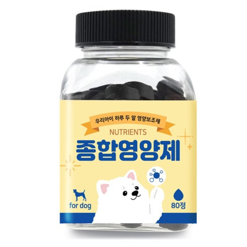우리아이하루두알 강아지 영양 보조제, 종합영양제, 1개