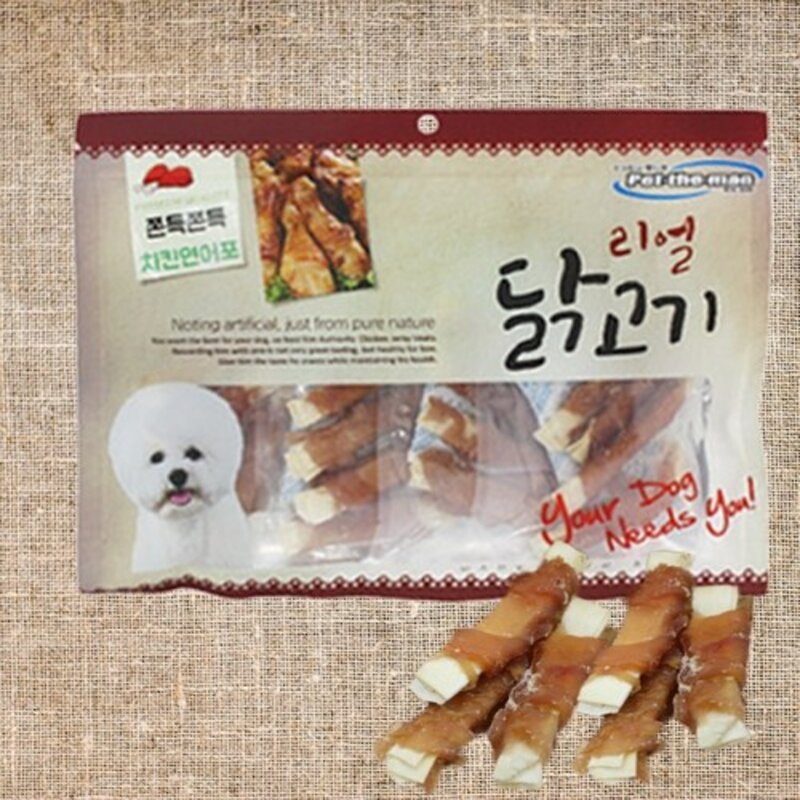 펫더맨 리얼 말랑말랑 젤리습식 300g X 5개, (닭) 00_말랑말랑 젤리습식 X 5개