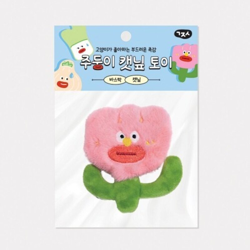 고지식 주둥이 바스락 캣닢 토이 주둥 선인장 고양이 장난감, 1개