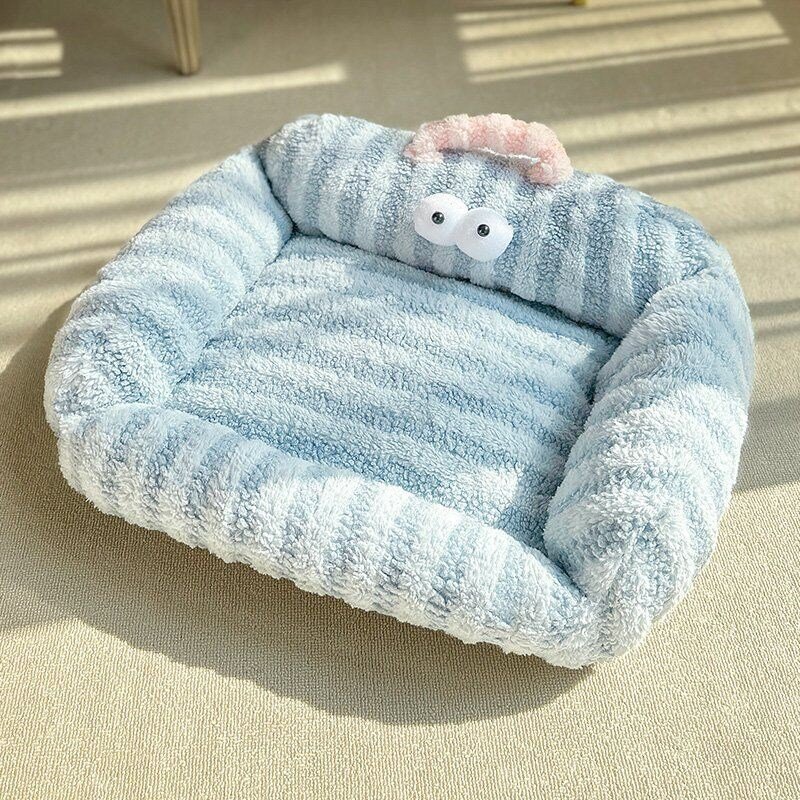 강아지쇼파 귀여운 개집 고양이 쿠션 전용 침대, XL-(70x60cm), 1개