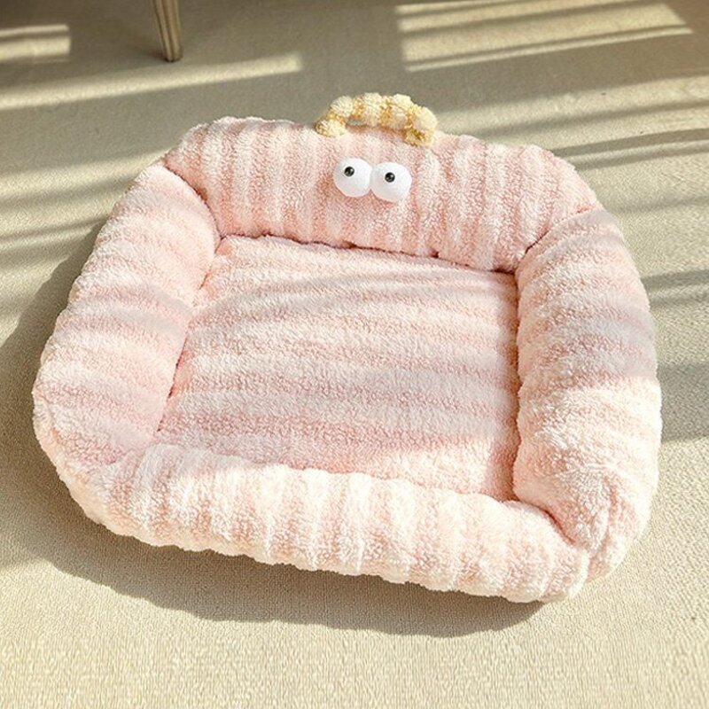 강아지쇼파 귀여운 개집 고양이 쿠션 전용 침대, XL-(70x60cm), 1개