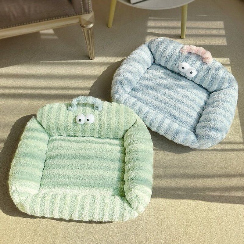 강아지쇼파 귀여운 개집 고양이 쿠션 전용 침대, XL-(70x60cm), 1개