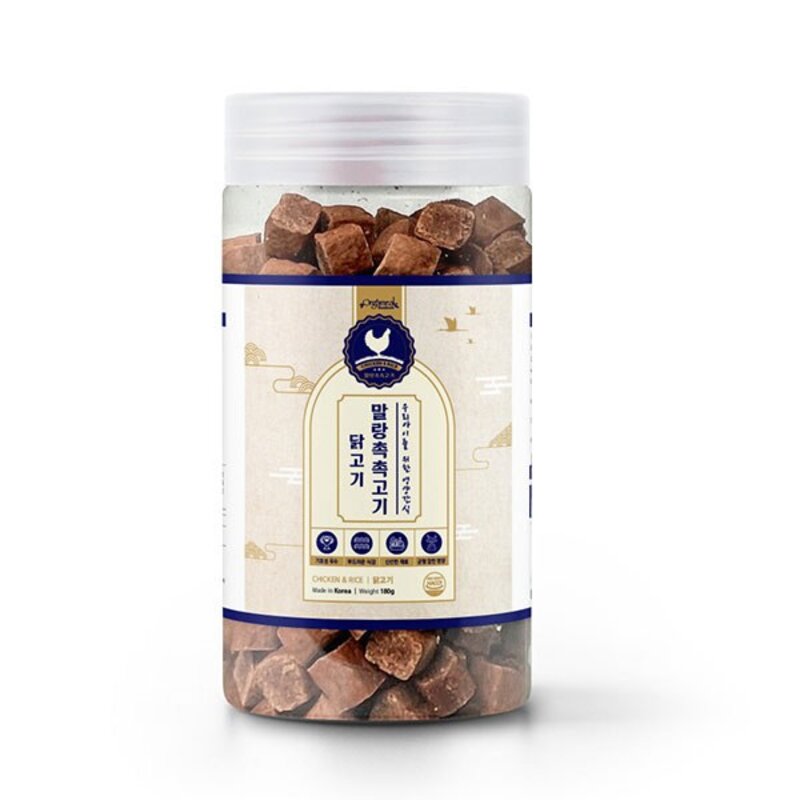 올가밀 말랑촉촉 180g 7종 강아지 수제간식, 오리고기 180g, 1개