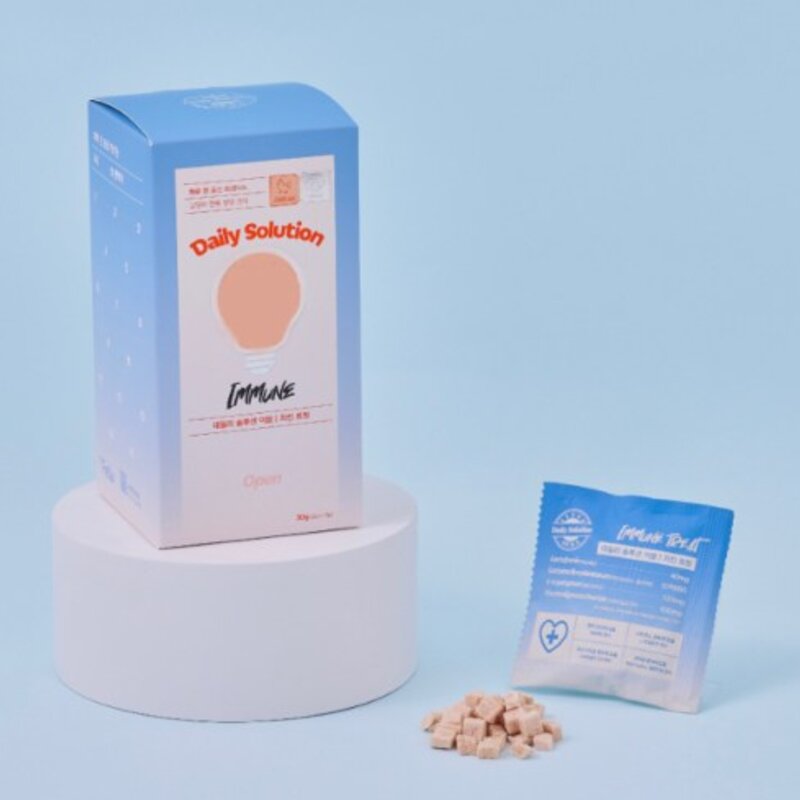 닥터펠리스 고양이 데일리 솔루션 파우더 이뮨 영양제 30g 15p, 2개, 면역력 강화, 치킨