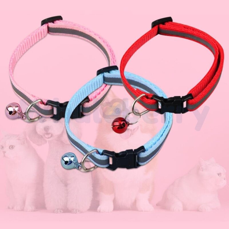 웨일베리5 애견 방울 목걸이 고양이 강아지인식표 애묘방울 강아지목걸이 개목걸이 방울목걸이 방울목줄, 스카이블루, 1개