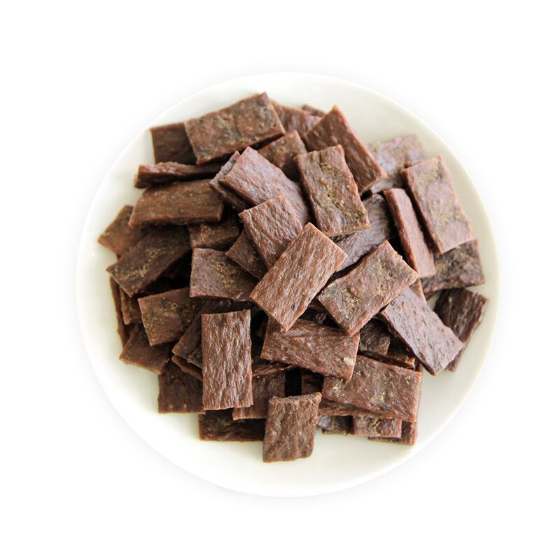 더독 소프트 생육 쫀득 강아지 간식 육포한입, 100g, 8개, 오리