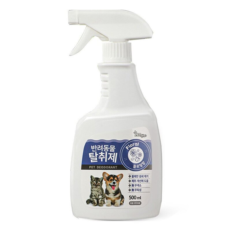 펫퍼스 애완용 탈취제 500ml 플로랄향, 1개, 본상품선택