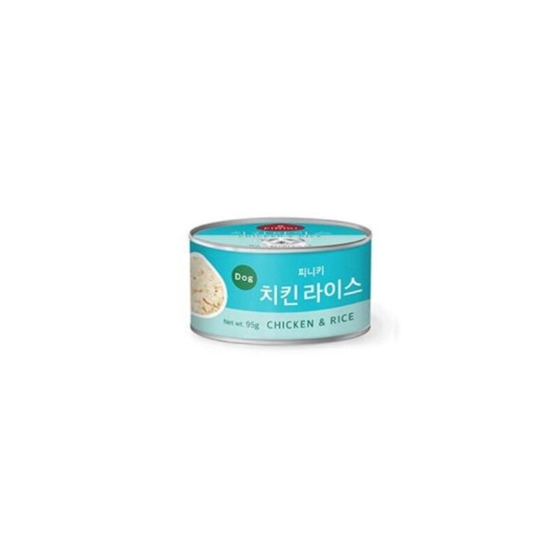 피니키 치킨캔 치킨+라이스 95g 강아지캔, 1개