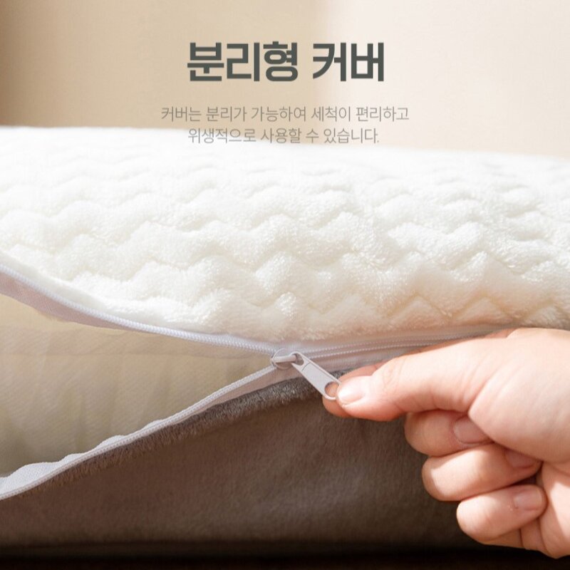 PET 강아지 꿀잠 무중력 방석 고양이 퀄팅 쿠션 커버분리형 2size, 1개