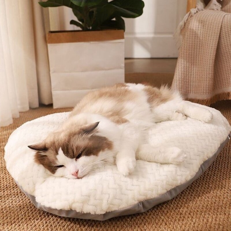 PET 강아지 꿀잠 무중력 방석 고양이 퀄팅 쿠션 커버분리형 2size, 1개