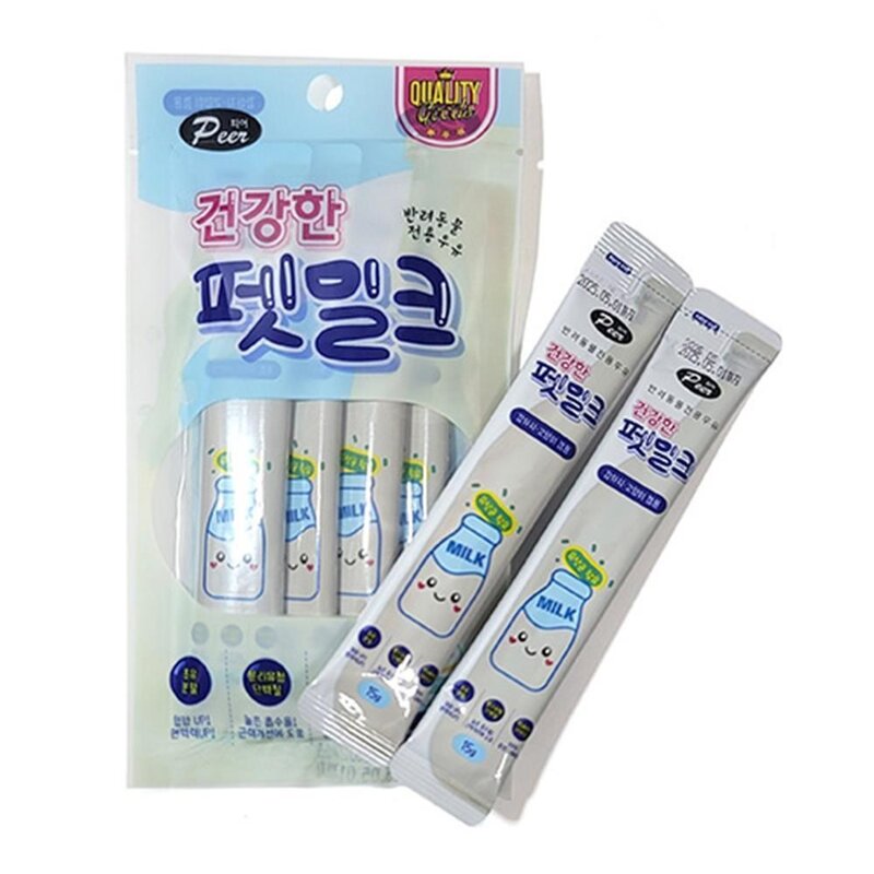 반려동물 장건강에 좋은 스틱 펫밀크 반려견이온음료, 60g, 1개