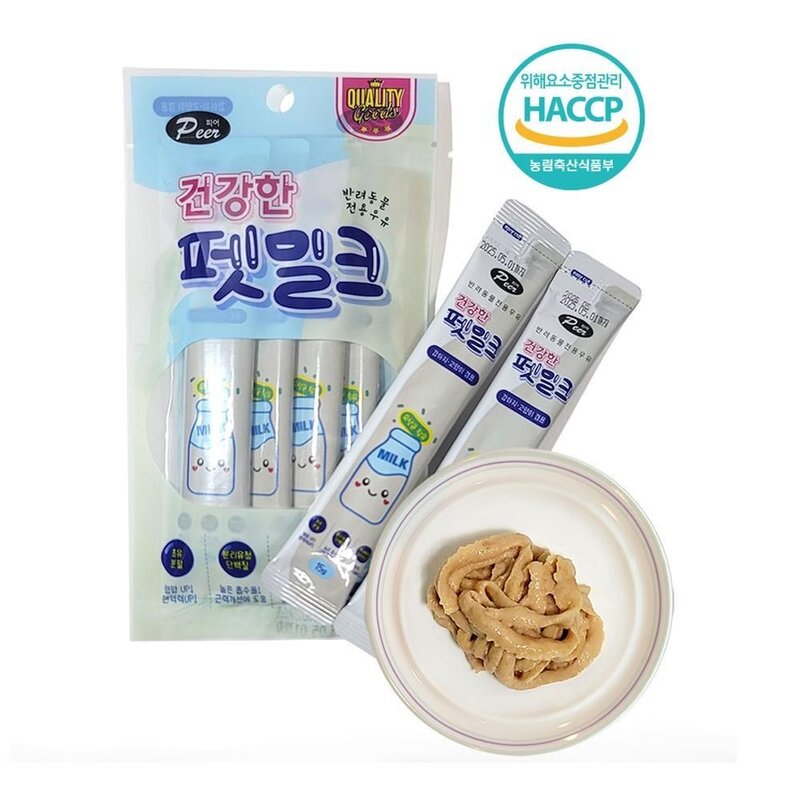 반려동물 장건강에 좋은 스틱 펫밀크 반려견이온음료, 60g, 1개