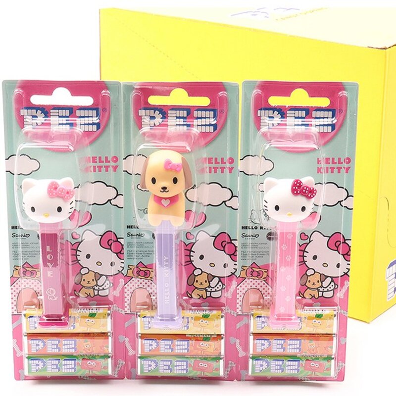 페즈 헬로키티 강아지 캔디, 12개, 25.5g
