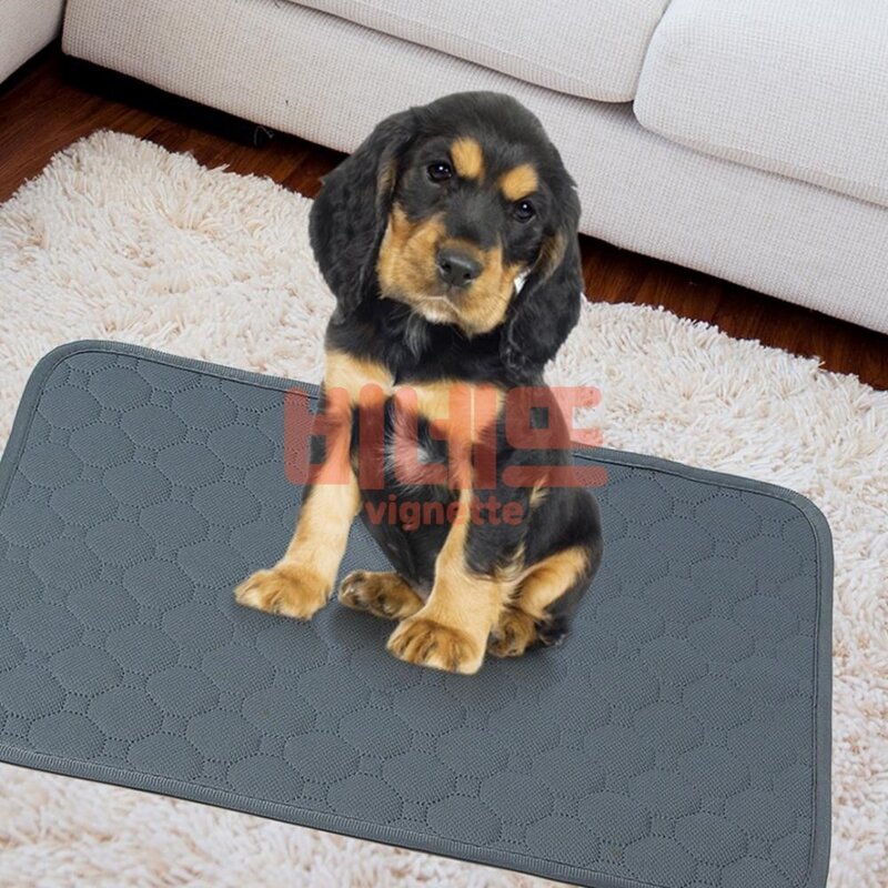 빨아쓰는 배변패드 50X35CM 그레이 흡수패드 화장실배변판