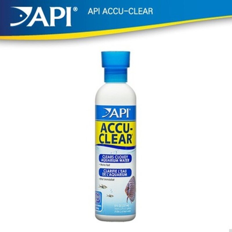 물멍 API 아큐클리어 237ml / 어항백탁 녹조현상 제거, 237g, 1개