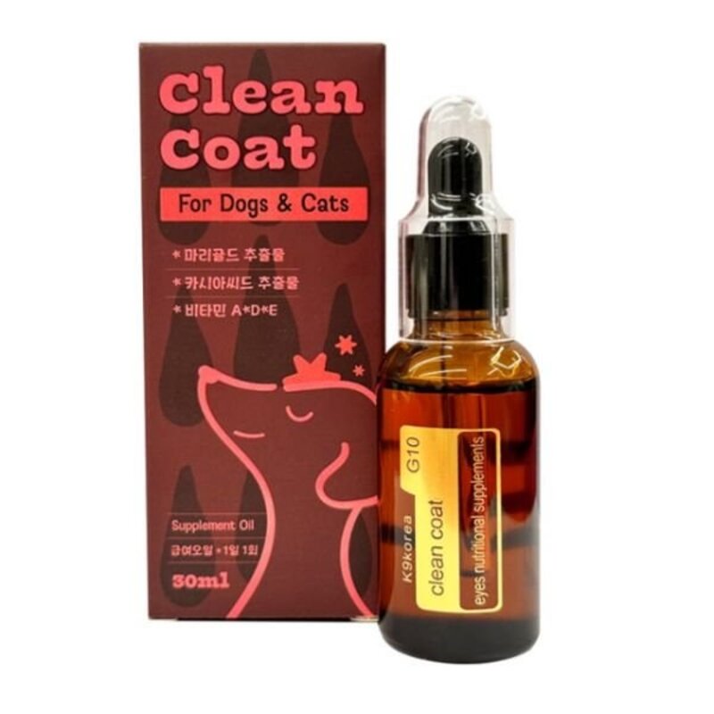 클린코트 강아지 고양이 눈물자국 영양제 30ml, 1개