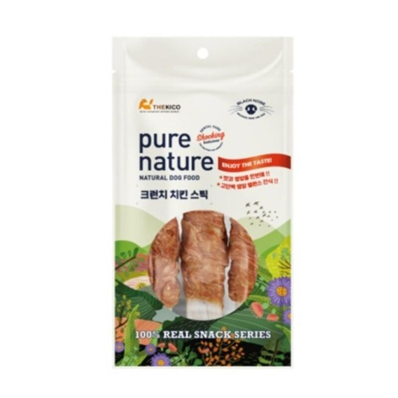 강아지 치아관리 간식 치킨스틱 75g 개 멍멍이 댕댕이 애견 사사미