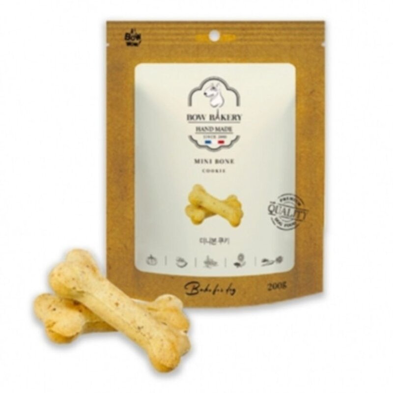 바우와우 미니본쿠키 200g_BL, 1, 본상품선택