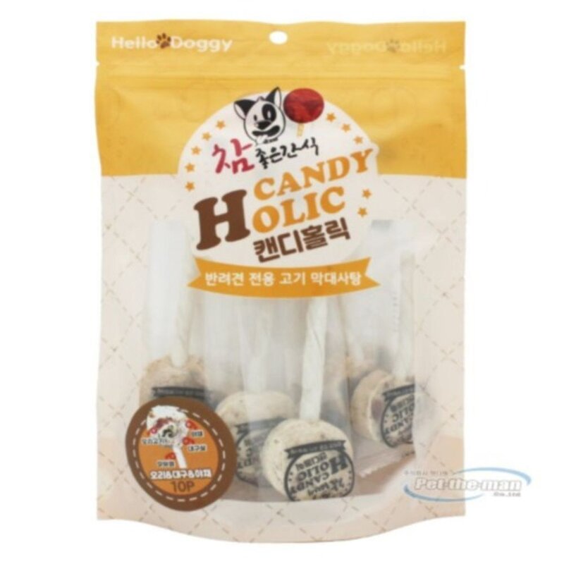 참좋은간식 캔디홀릭(오리+대구+야채 10p) ksj*48449Zw, 본상품선택, 1