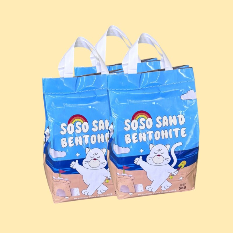 갓성비 소소샌드 벤토나이트 고양이 모래 15kg 무향(5kg*3개입)
