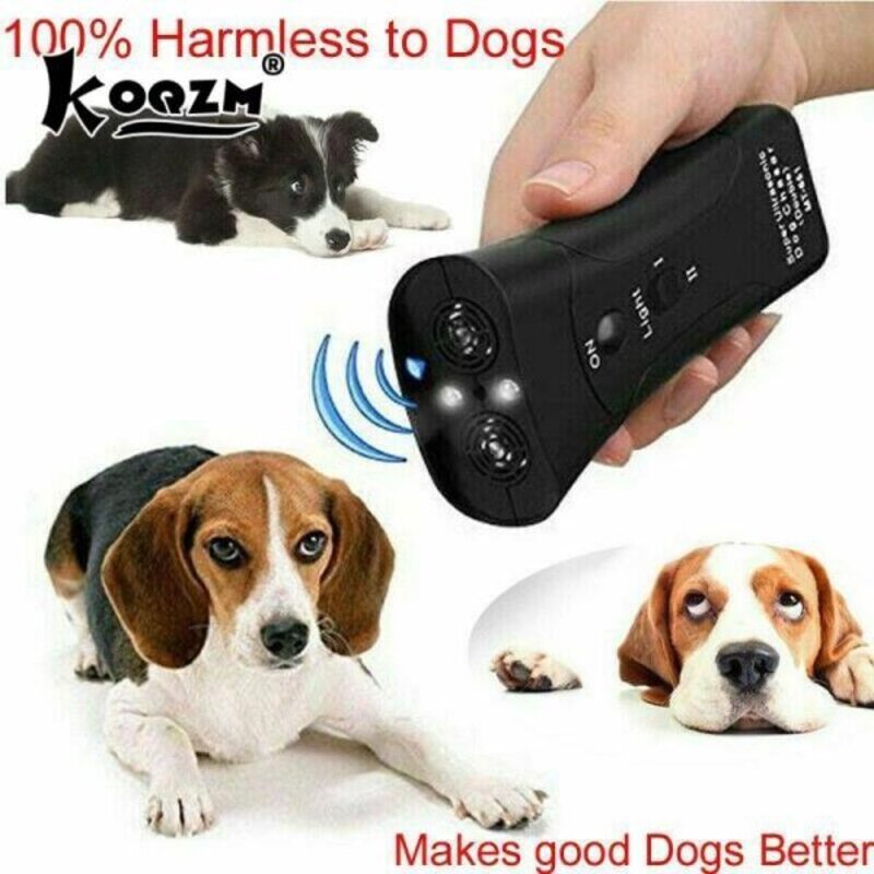 강아지운동기구 초음파 barxbuddy 개 퇴치기 통제 훈련 애완 동물 용품, 없음, 1) 1pc