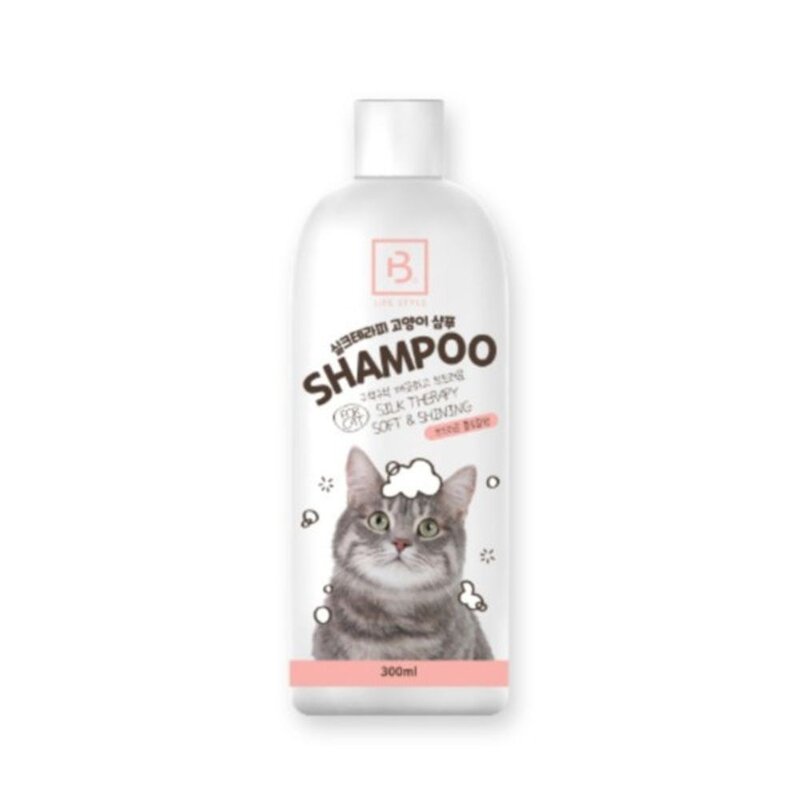 브리더랩 실크테라피 고양이샴푸(300ml), 1, 본상품선택