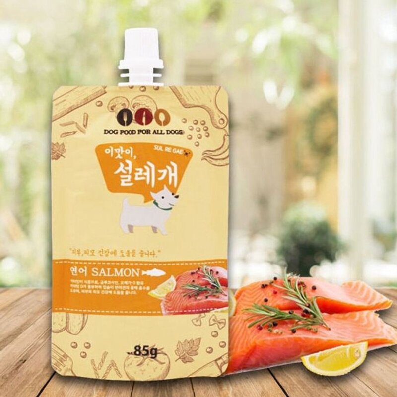 강아지 간식 연어 애견 간식 피부 간식 영양제 85g won*591ok, 연어(피부 피모) 85g