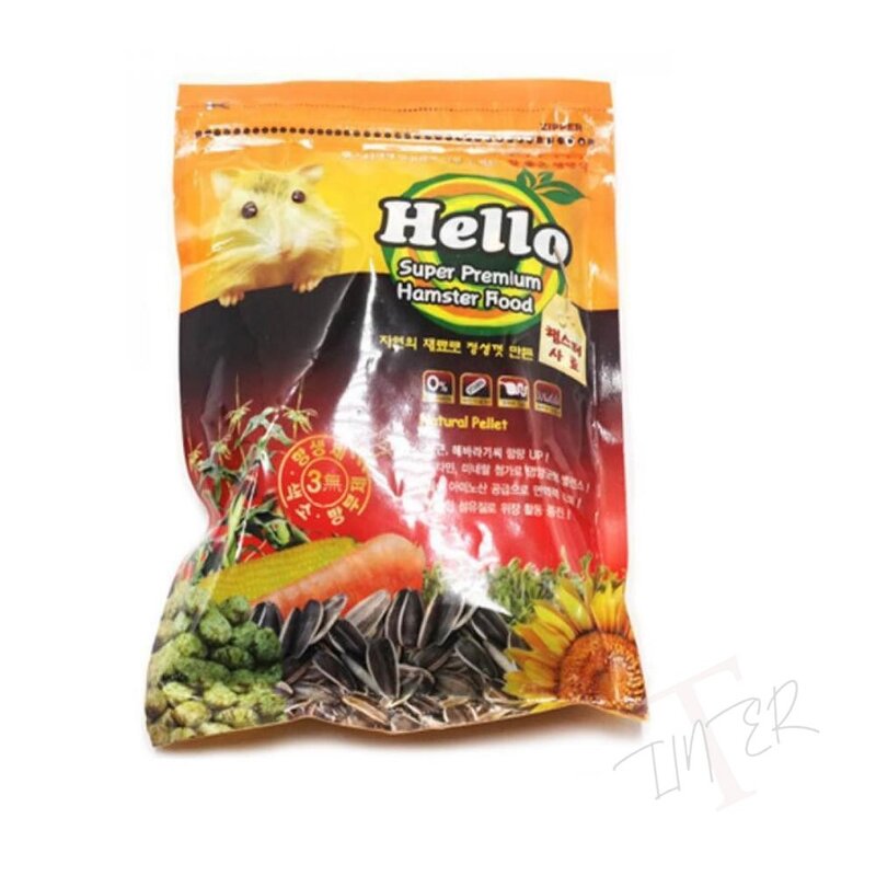 TL 네츄럴펠렛 프리미엄 햄스터사료 350G 햄스터과자