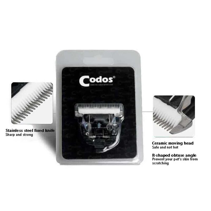 헤어 CP95 코도스 CP9600 커터 애완견 나이프 클리퍼 강아지미용기계, 3pcs, For CP8000