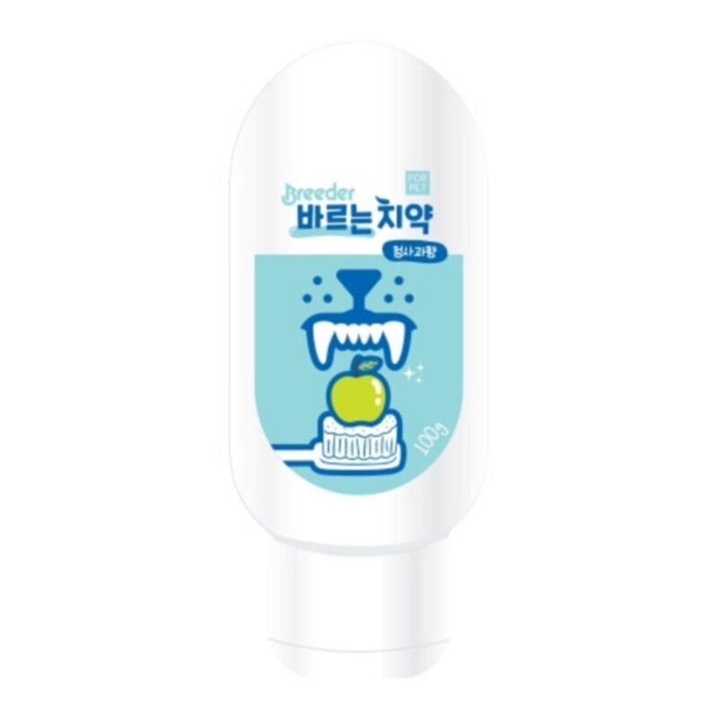 브리더 바르는치약 청사과향 100g ksj*3884Gp, 1