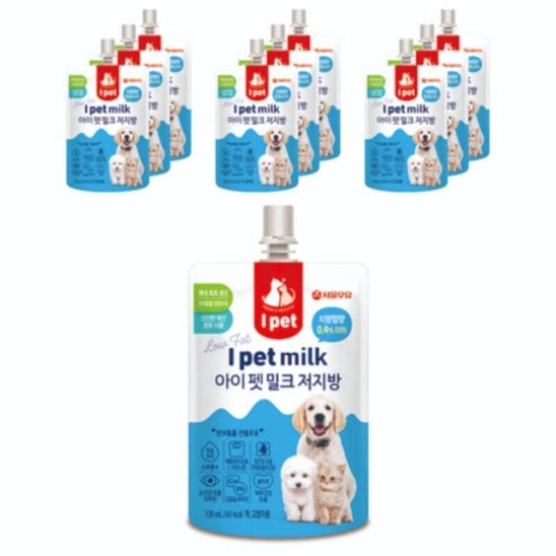 서울우유 아이펫밀크 저지방 180ml ksj*424Rq, 본상품선택