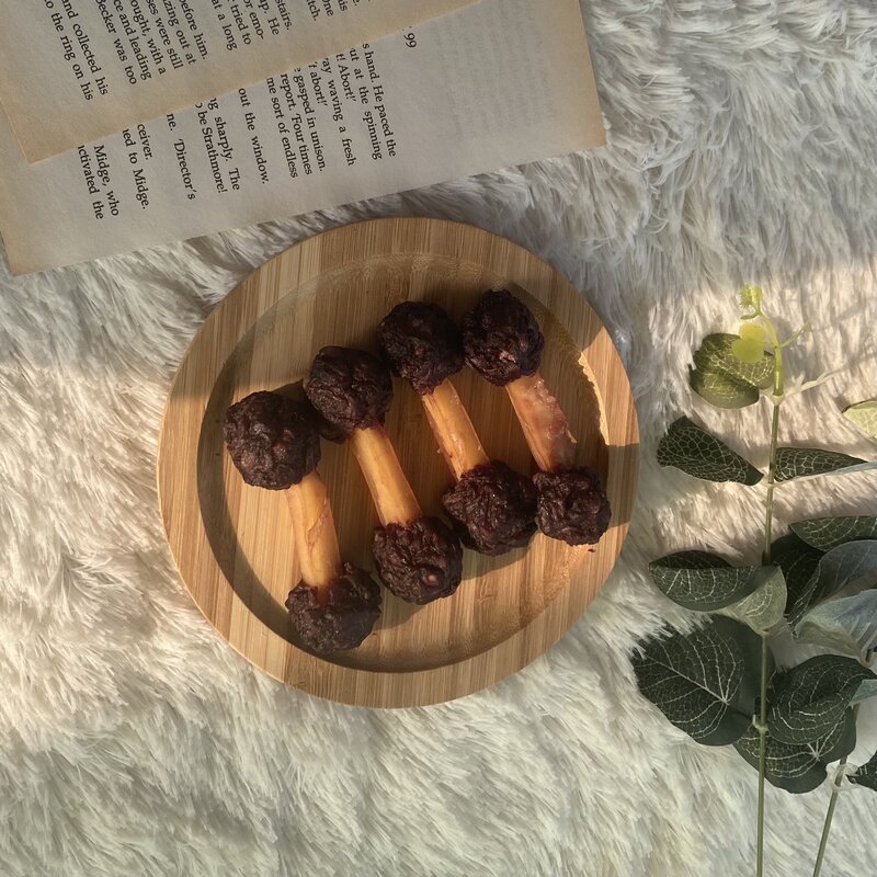 강아지 수제간식 소떡소껌 (4p), 50g, 1봉