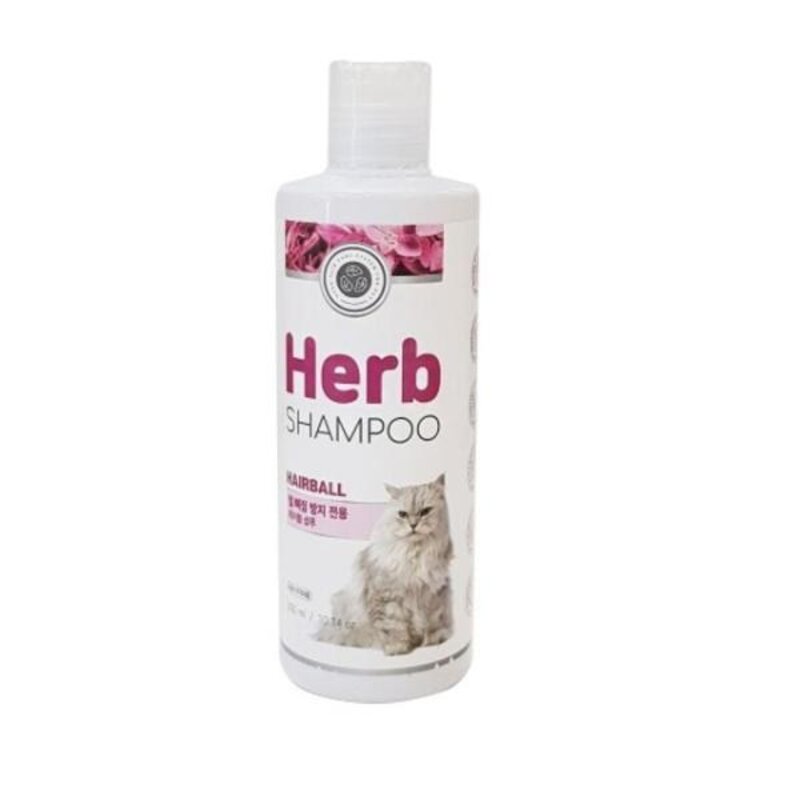 고양이 반려묘 털빠짐 방지 헤어볼 샴푸 300ml, 없음
