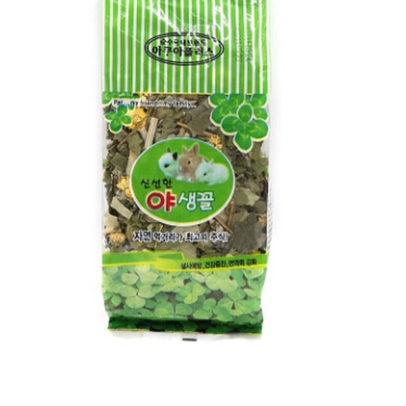 HOSI 신선한 토끼 기니피그 먹이 80G 기니피그건초 토끼키우기 토끼용품