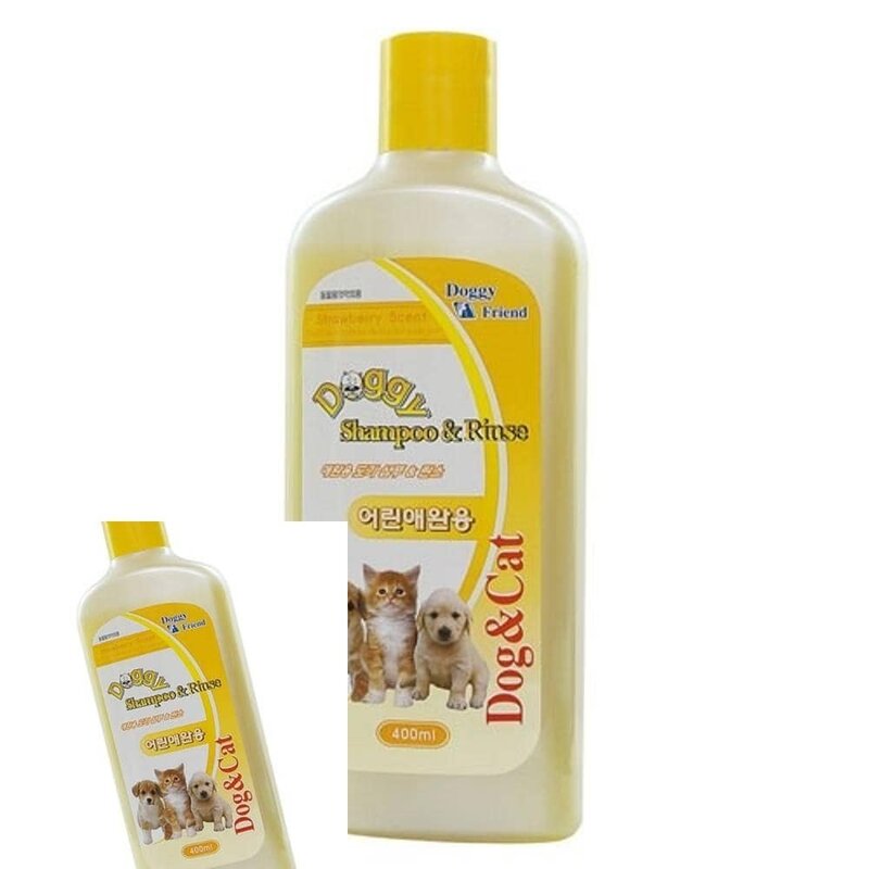 MF04 샴푸 린스 어린애완용 400ML 반려견샴푸 푸들전용샴푸 강아지샴푸