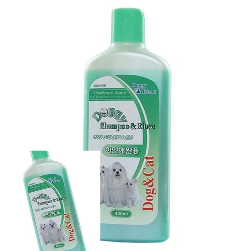 MF04 샴푸 린스400ML 백모용 푸들샴푸 애견말티즈샴푸 강아지샴푸푸들전용샴푸