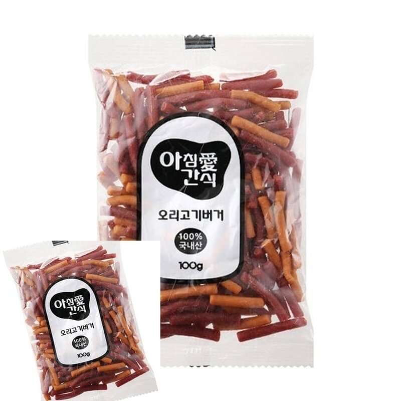 MF04 모이스쳐 저알러지 오리버거100G 노령견간식 강아지영양간식 강아지보양식