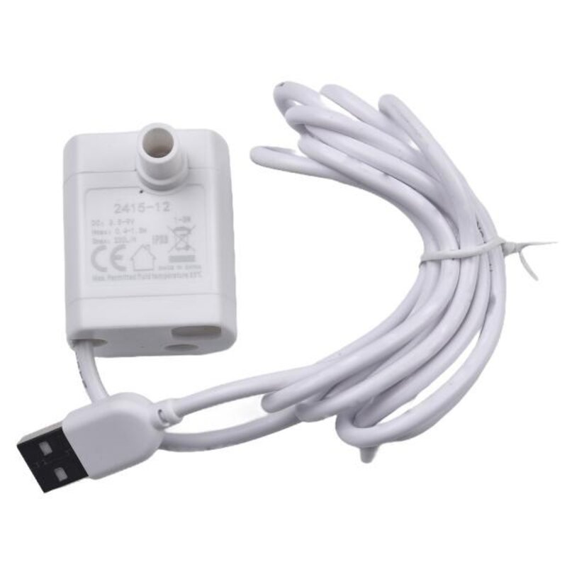 수중 모터 USB 펌프 물 기능 수족관 물고기 탱크용 정원 다기능, 1) A, 없음