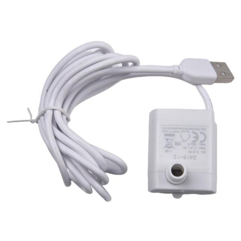 수중 모터 USB 펌프 물 기능 수족관 물고기 탱크용 정원 다기능, 1) A, 없음